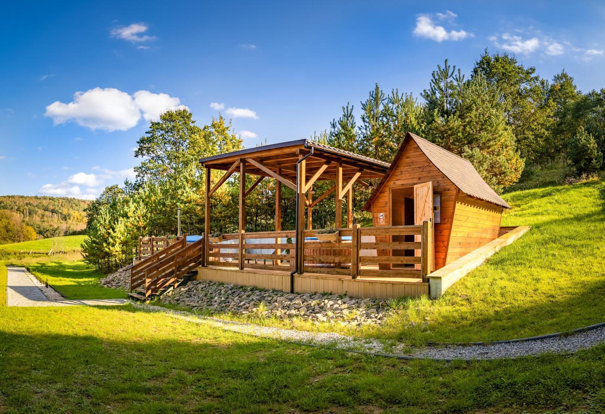 Hotel Glamping Pod Gwiazdami Pietrusza Wola Esterno foto